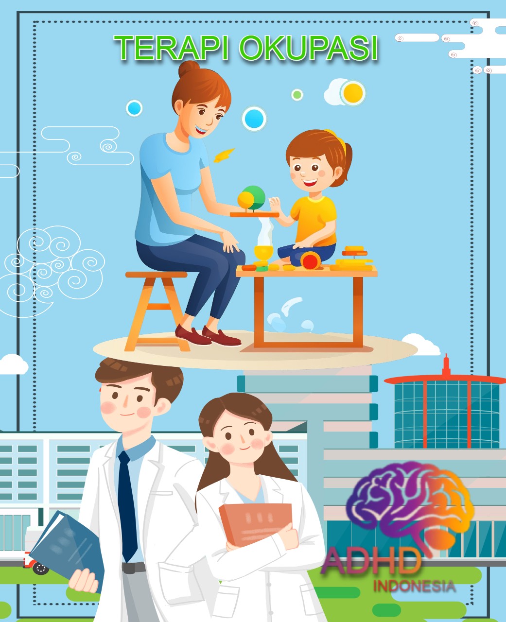 Rujukan untuk Terapi Okupasi untuk Anak ADHD Indonesia Kota Banjarmasin
